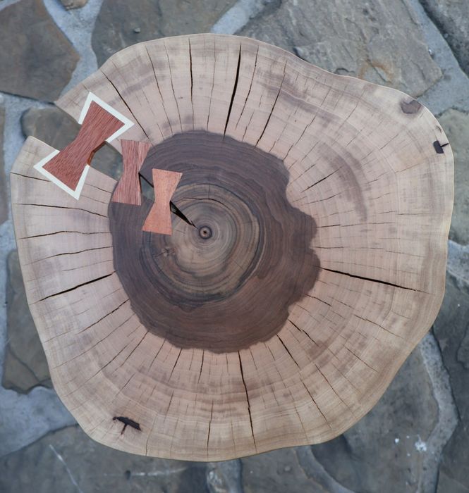 Măsuță cafea lemn masiv nuc