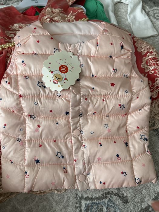 Пакет новой детской одежды для девочки