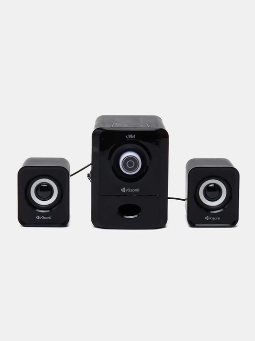 Компютърни Тонколони Kisonli U-2900BT, Bluetooth, 5W+2x3W, USB, Черен