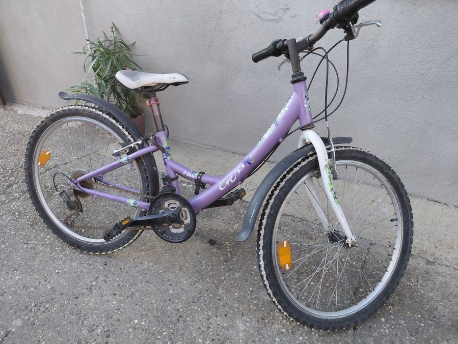 Bicicletă fete mov
