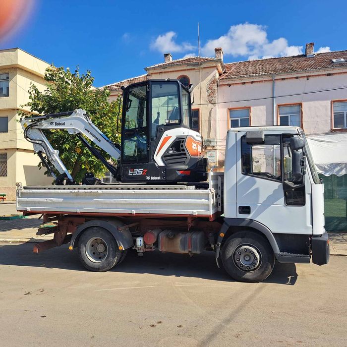 Услуга, услуги с мини багер и самосвал