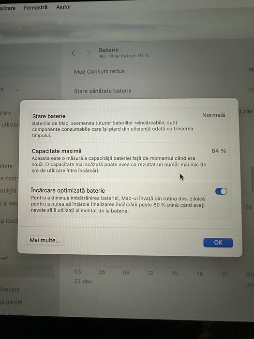 Macbook Air, chip M1, 512 GB memorie, 8GB RAM