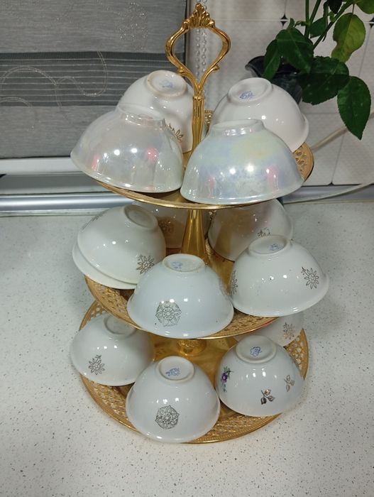 Этажерки для фруктов конфет мелодические цена за обе