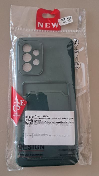 Нов Кейс за Samsung Galaxy A52, място за карти