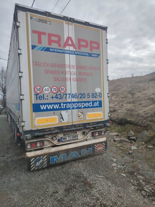 Semiremorca prelată wielton (kogel kronne schmitz)