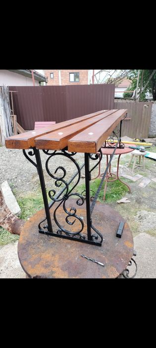 Banca din fier curte / gradina
