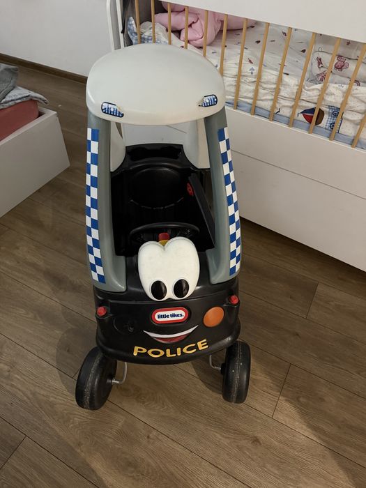 Little Tikes - Детска кола за бутане Tikes Patrol, Полицейска кола