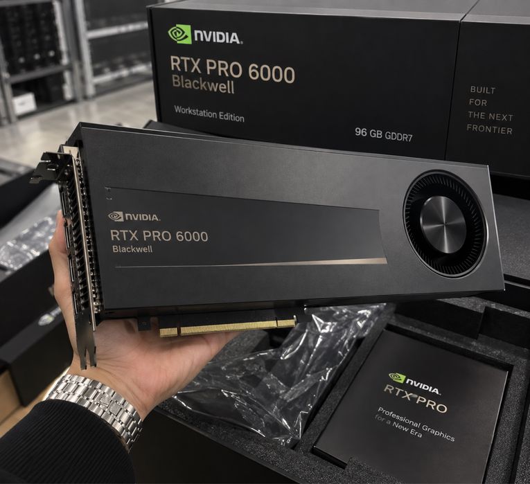 Видеокарта Pny Nvidia RTX Pro 6000 Blackwell Workstation 96Gb