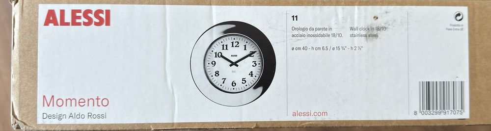 Ceas de perete Alessi Momento