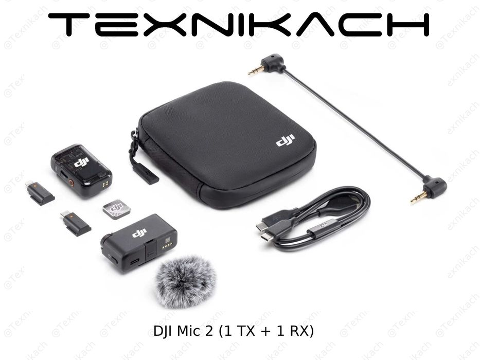 Новый DJI Mic Mini (2 TX + 1 RX) Доставка!!