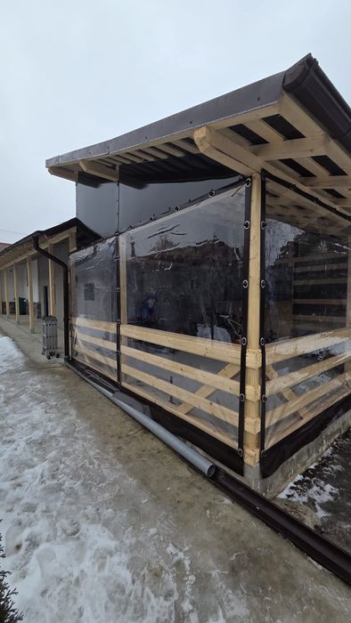 Folie terasa transparenta Cristal premium terase si foisoare