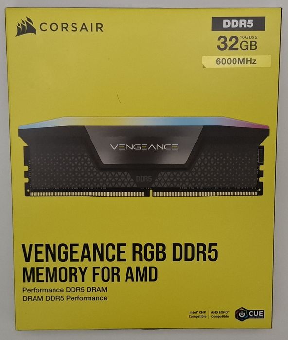 Memorie  Corsair Vengeance 32GB DDR5 6000MHz CL30 Dual Channel-SIGILAT