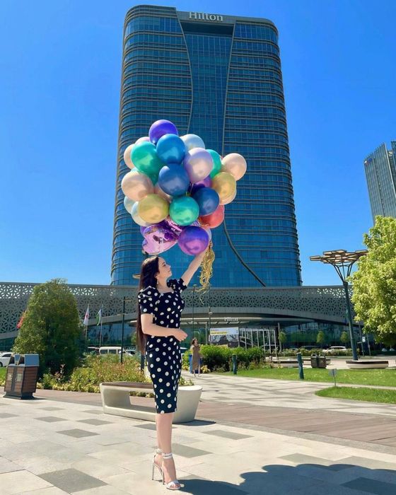 Доставка воздушных гелиевых шаров по Ташкенту