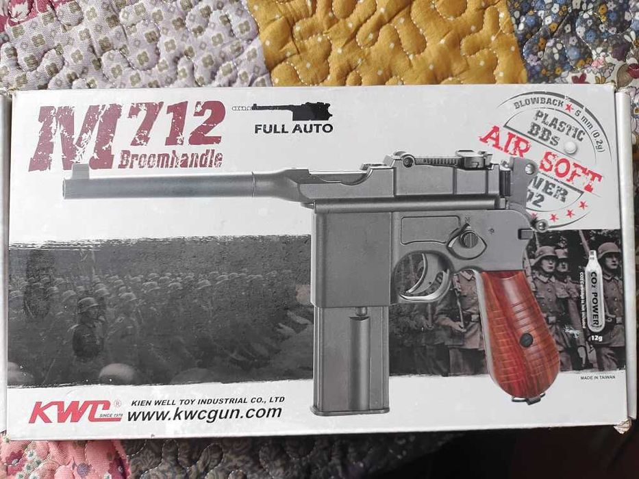 Pistol Airsoft M712 Broomhandle