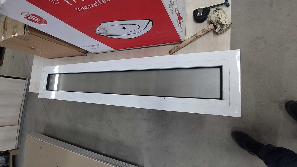 Алуминиев прозорец не отваряем - дограма бяла със стъклопакет