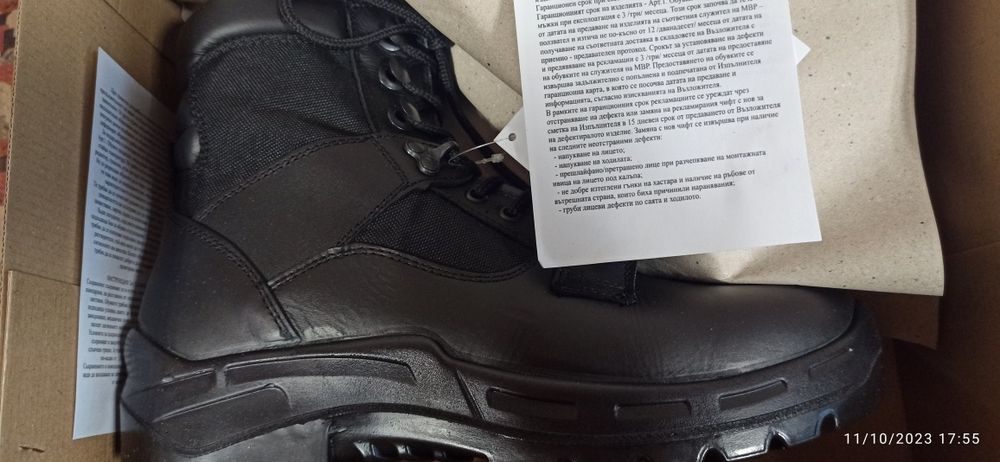 Продавам тактически обувки (кубинки) и ботушки