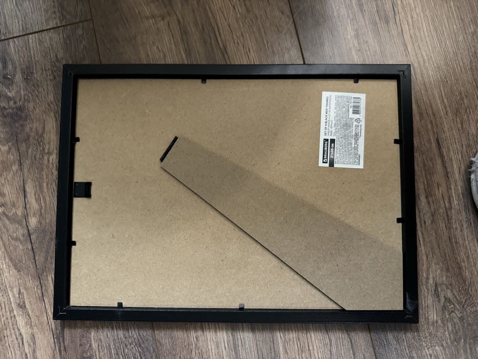 Рамка для фото  черная a4 21*30