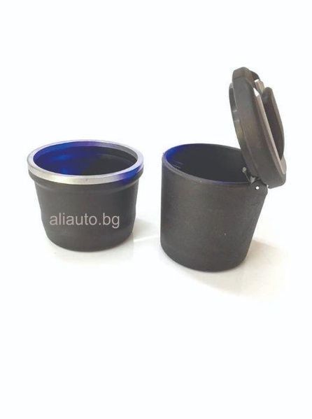 Пепелник №2985 преносим от две части за кола с LED осветление