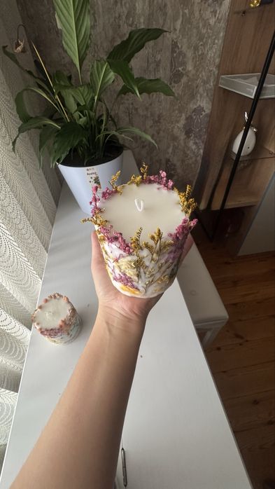 Ботаническая свеча для интерьера и вашего уюта.