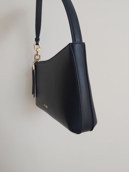Furla navy blue чанта