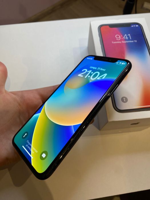 iPhone X 97% капацитет на батерията ДОСТАВКА САМО С ЕКОНТ ИЛИ СПИДИ