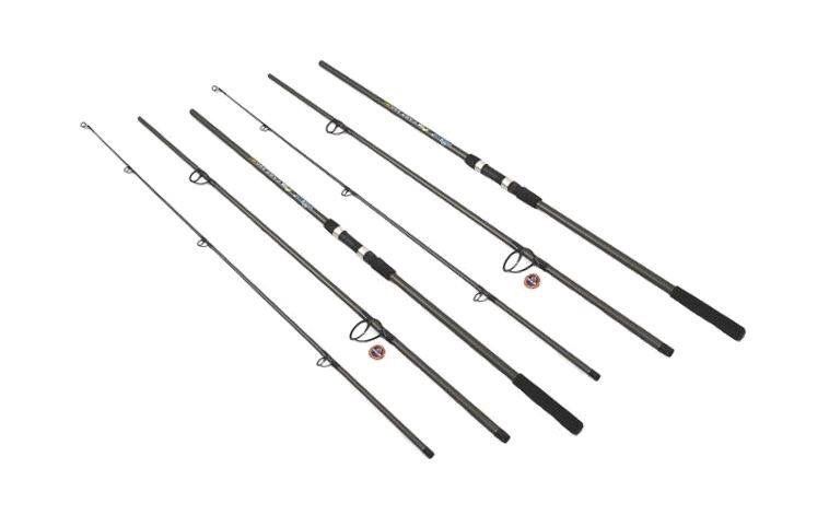 Set 4 Lansete Fino Carp pentru pescuit la crap lungime 3.60 m