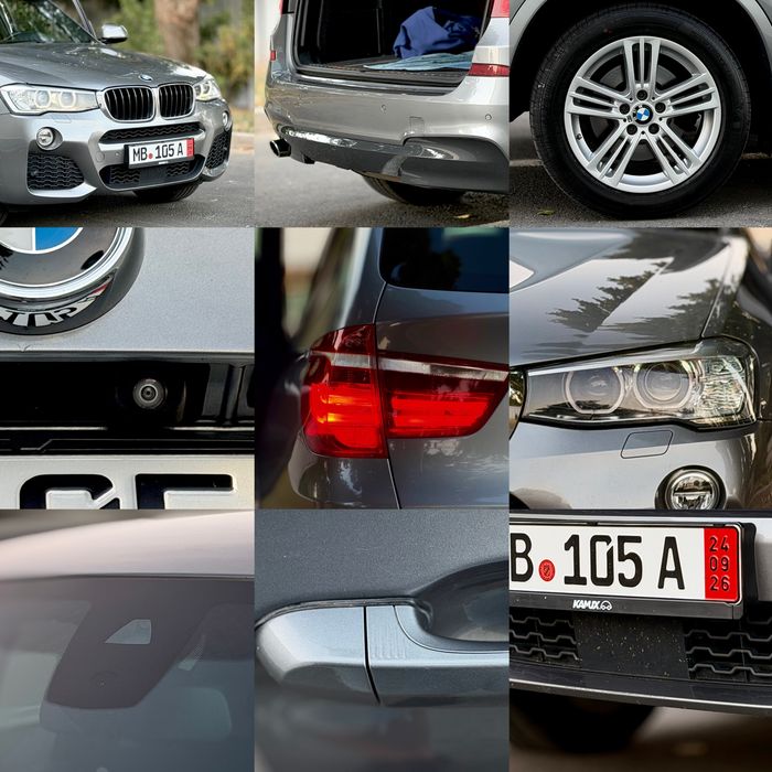 Bmw X3 MPaket XDrive 4x4 Facelift 2016.04 Euro 6 2.0D 190 CP B47 Cutie Automata 8+1 Head Up Display Keyless Go / Entry