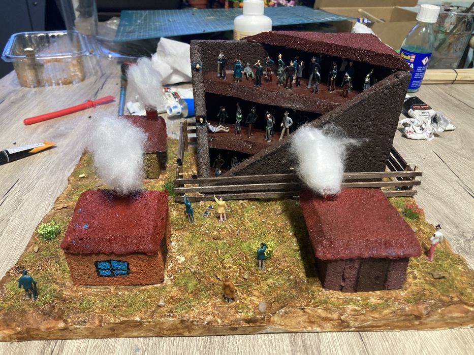 Изработка на реалистични макети, миниатури и диорами