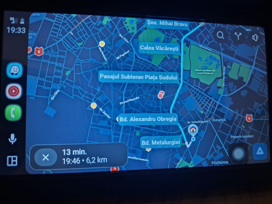 Navigație auto 7" Hikity Android Auto / Apple CarPlay Bluetooth