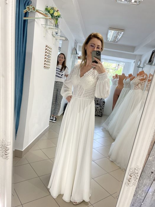 Rochie de mireasa tip A