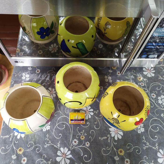 Керамические горшки для цветов