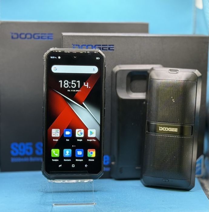 DOOGEE S95 Pro, 128GB, 8GB RAM + аксесоари