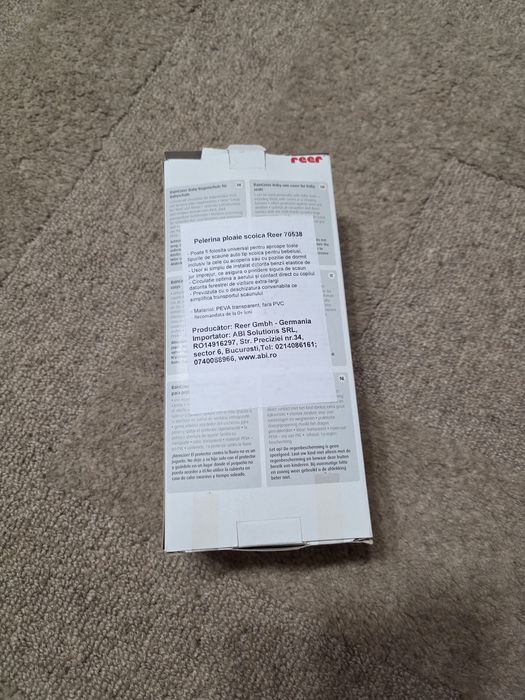 Husa impermeabila pentru scoica bebelusi