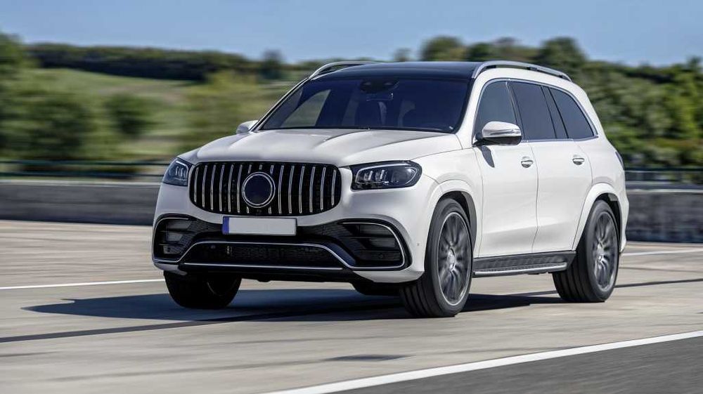 Grila Mercedes GLS SUV X167 2019-Up GTR Look Crom import Germania