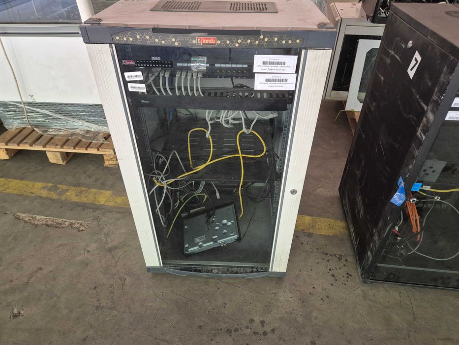 Комуникационен шкаф Lande, ProLine 20U, сървърна стойка, рак