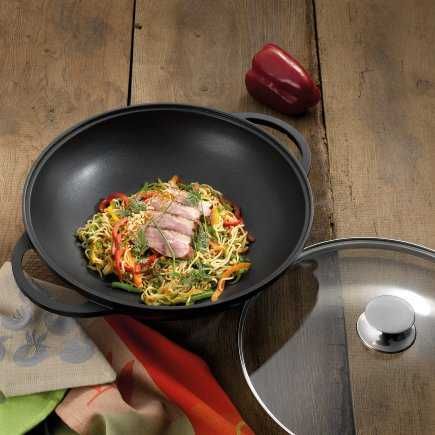 Нов УОК тиган Kela Wok Kerros 32 cm 4  литра от Германия с капак
