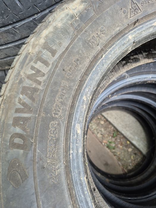 Vand 4 cauciucuri Davanti M+S 225/65R16C