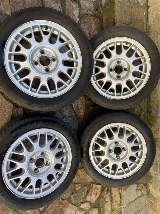 Оригинални джанти   BBS със зимни гуми за Golf Gti