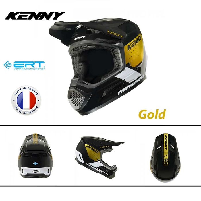 Кросова каска KENNY PERFORMANCE 2025, Full Face Сертифицирана, ФРАНЦИЯ