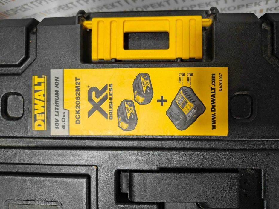 Dewalt XR акумулаторен комплект винтоверт и гайковерт