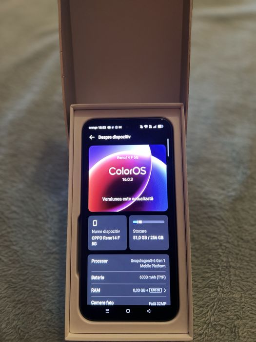 Vând OPPO Reno 14F 5G