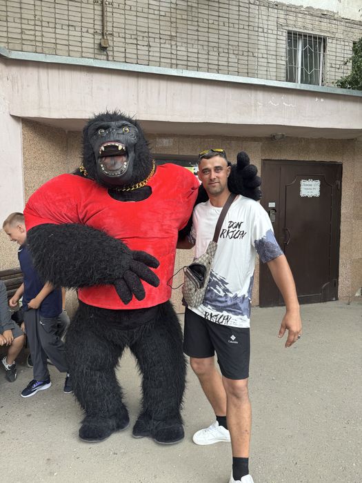 Поздравление от Кинг Конга/Гориллы