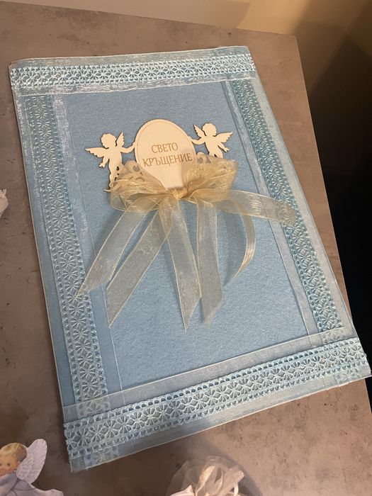 Комплекти за кръщене и сватба по поръчка