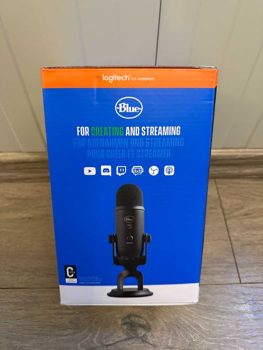 Microfon Logitech for creators  Yeti Professional