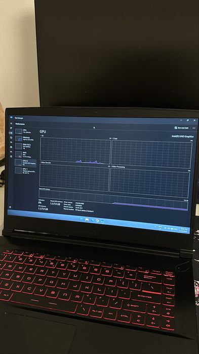 Laptop Gaming MSI RTX3050