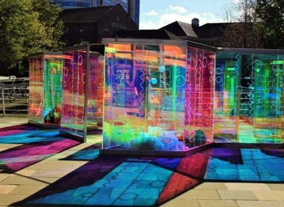 Дихроичная тонировочная цветная плёнка хамелеон