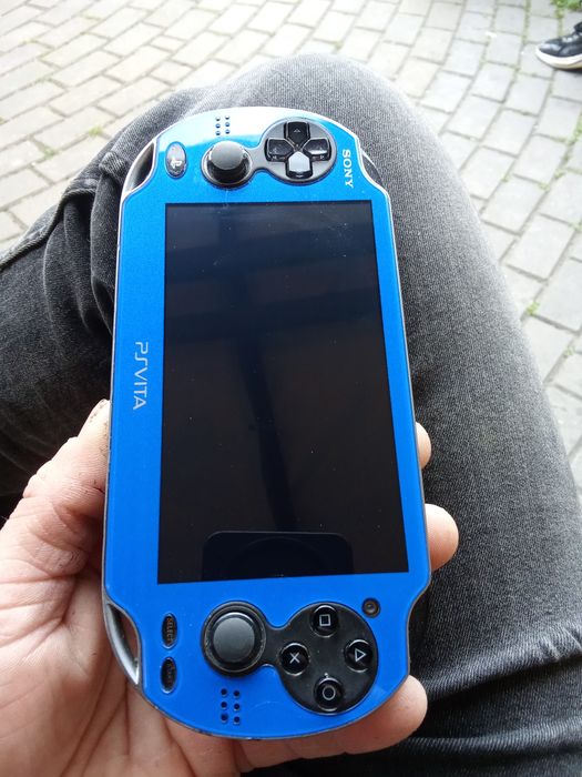 PlayStation Vita (PS Vita) OLED - Sapphire Blue + Оригинален Кабел