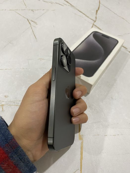 iPhone 15 PRO Black Titanium Айфон 15 ПРО черный титан