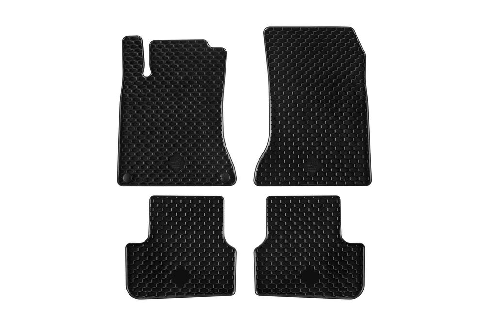 Гумени стелки зa Mercedes GLA X156, 2013-2019 г.,Gumarny Zubri