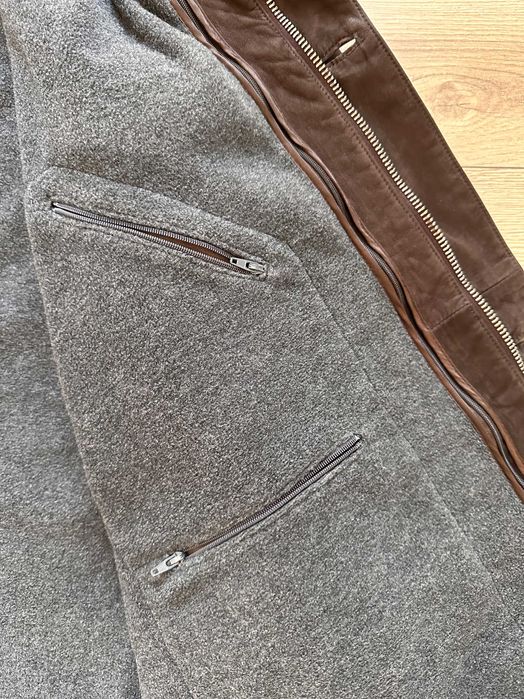 Geaca Piele Made in Italy Maro Barbati | Marime 60 (XXL)